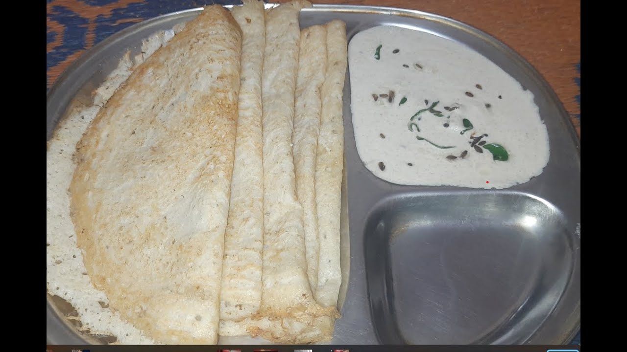 Healthy Breakfast millet dosa recipe / High protein millet dosa / Tasty