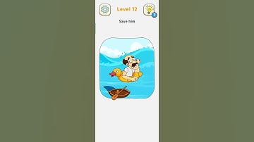 DOP 2: Delete One Part Level 12 Walkthrough Solution #shorts #DOP2