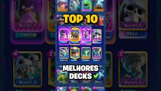 Top 10 MELHORES DECKS (Abril 2026) #clashroyale #tutoriallan