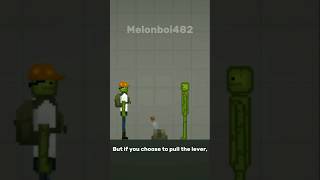 trolley problem 2 #memes #funny #melonplayground #melonboi482 #flipnote3d