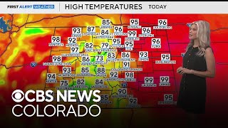 Información Summer heat settles in for one more day in Colorado, sizzling in Denver on Saturday Guía