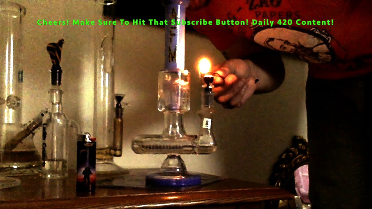 Gorilla Glue Inline Tree Perc AFM Bong Rip