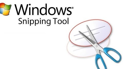 Sử dụng Snipping Tool