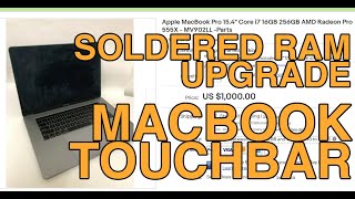 MacBook Touchbar RAM Upgrade (13