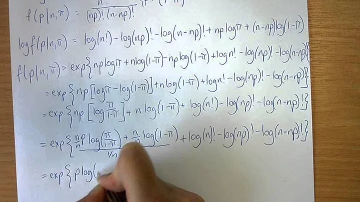 Proportion (of binomial data) is in the exponential family