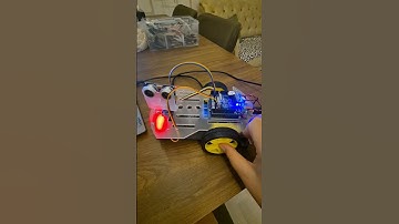 Çok amaçlı robotta Buton kullanımı #mebkit #arduino #çokamaçlımobilrobot #buzzer #buton