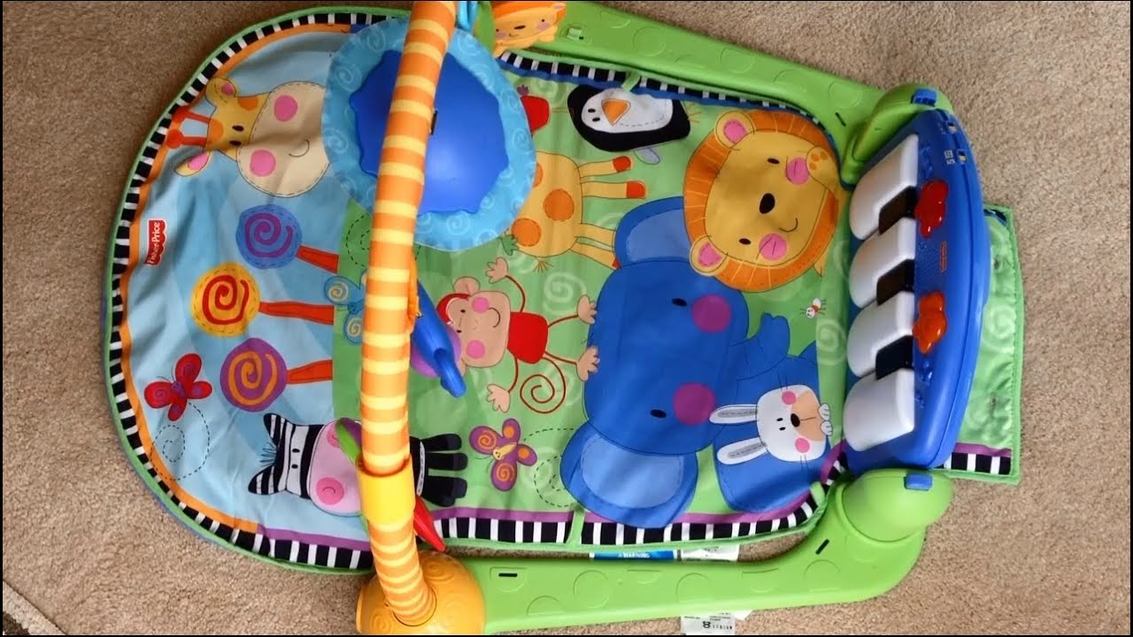 fisher price play mat with piano