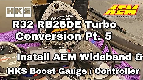 R32 Skyline RB25DE Turbo Conversion Pt. 5