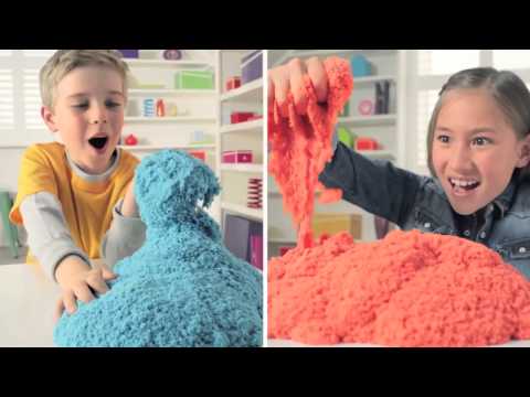 Kinetic Sand Цветной кинетический песок на pirkums.lv