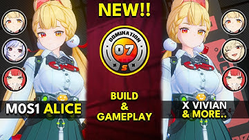 M0S1 Alice x Vivian & more.. | Shiyu Defense | Zenless Zone Zero 2.1 | Creator Experience Server