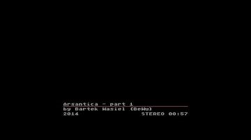 POKEY MUSIC - ATARI 8bit. "Arsantica part 1&2" by Bartek Wasiel (BeWu)