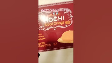 These new blood orange mochi from Trader Joe
