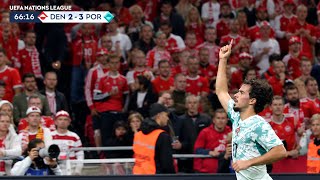 Download lagu Vitinha GOAL! 🔥⚽ FIRST PORTUGAL GOAL vs Denmark | Denmark 2-3 Portugal