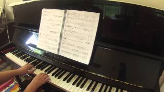 In My Red Convertible (rhythm swung) Adult Piano Adventures all-in-one lesson book 2