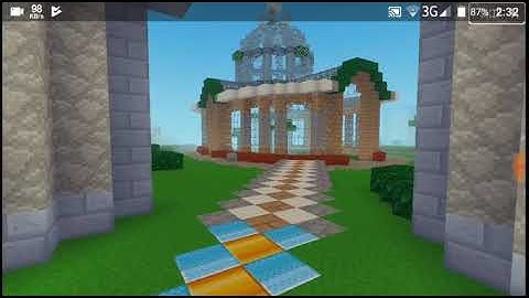 My first day In blockcraft 3D
