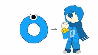 My Spanish O but I humanized by Kumadraws334.