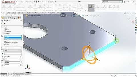 Quick Tips - Move Face In Solidworks
