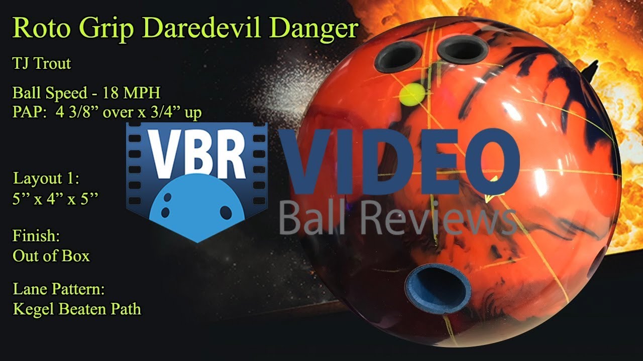 Roto Grip Dare Devil Danger Bowling Ball Reaction Video Ball Review {vs