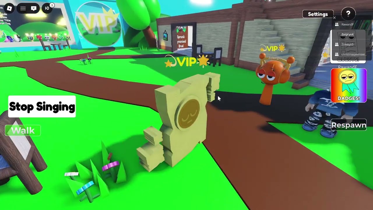 PLAYING WITH MY FRIENDS😀 IN 3D SPRUNKI RP AND ANIMATIONS!