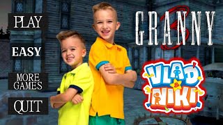 Granny 3 : Vlad And Niki Easy Mod Train Escape Full Gameplay