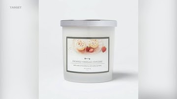 2.2 million Target candles recalled for possible jar breaking, burn risk
