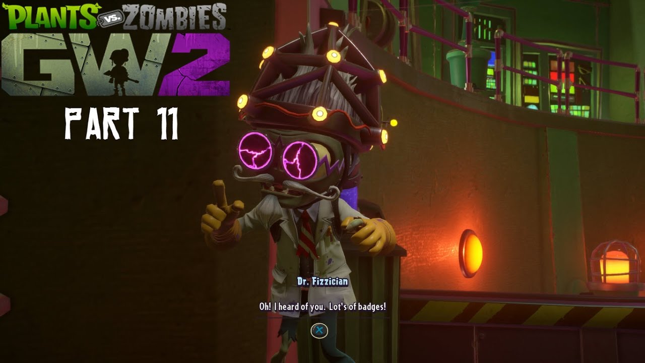 Plants vs Zombies Garden Warfare 2 PS4 Walkthrough - Zombies Story Mode ...