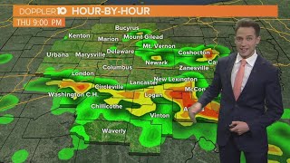 Doppler 10 afternoon weather update: Isolated storms possible | Thursday, May 23, 2024