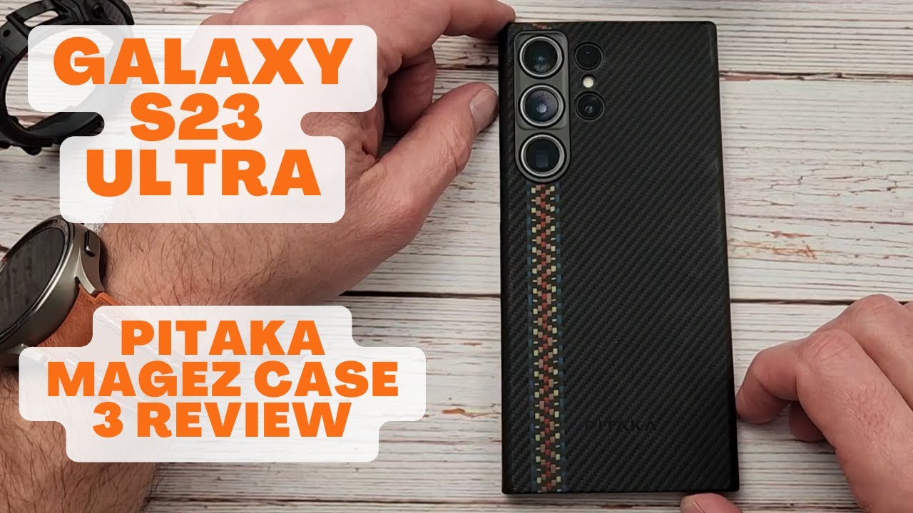 The S23U Pitaka case feels amazing for those who don't like bulky