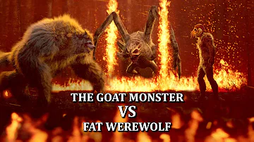 Animated Short Film: The Goat Monster VS Fat Werewolf | Shortest Blockbusters