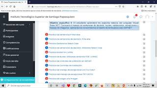 Video de practica de como utilizar la sentencia Select Case en Visual Basic ASP.NET.