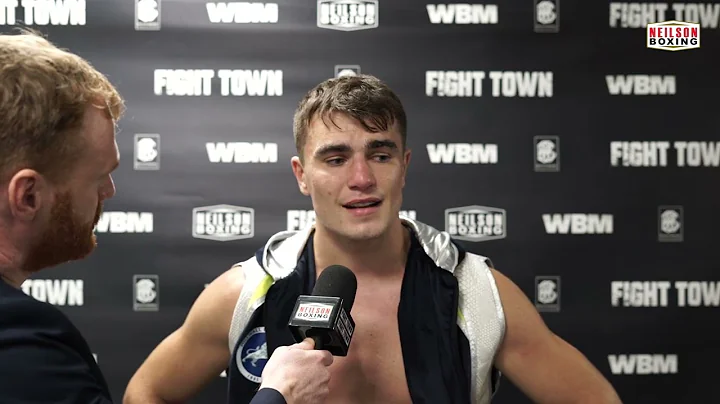 James Hawley - Post Fight Interview - Fight Town Y...