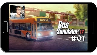 Bus Simulator 17 #01 Unsere erste Fahrt ☆ Let's Play Android Simulationen screenshot 3