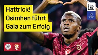 Ajax Amsterdam - Galatasaray Istanbul | UEFA Champions League | DAZN Highlights