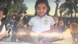 122nd Street Elementary Library Mural 1