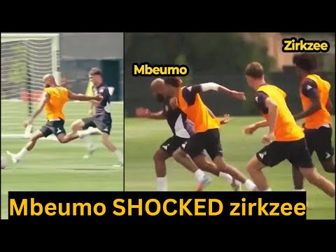Moment Bryan Mbeumo's skills SHOCKED Zirkzee during their training today | Man Utd News Moment Bryan Mbeumo's skills SHOCKED Zirkzee during their training today | Man Utd News Thumbnail