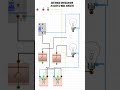 Electrical installation 2 lights 2 wall sockets