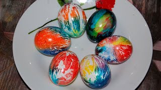 Painting eggs for Easter 🥚 How to paint Easter eggs in an original way with natural dyes