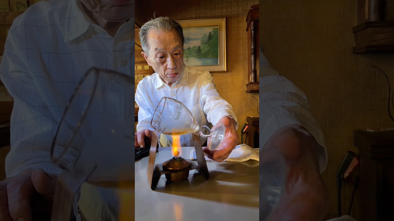 84歳！コーヒーに一筋なマスターの名物アイリッシュコーヒー！ #japanesefood