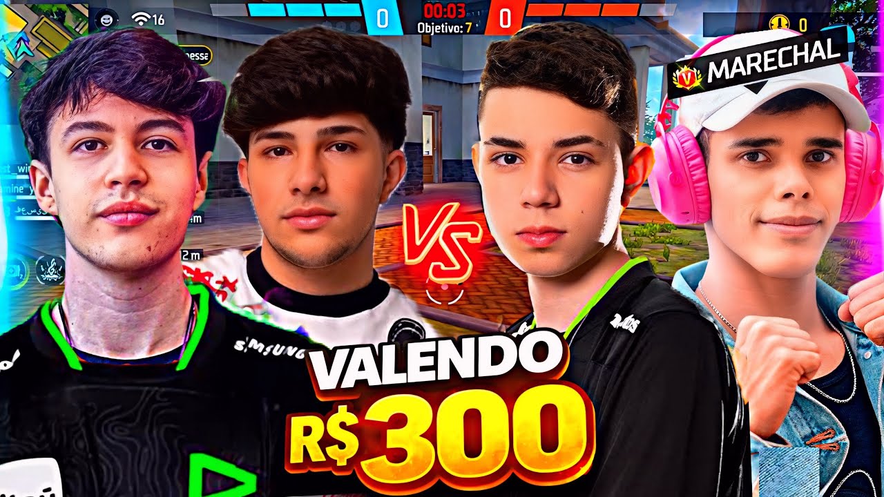 FINAL ABSURDO! 😱 MARECHAL e THURZIN vs TWO9 e XAUAN – 3x3 APOSTADO R$300