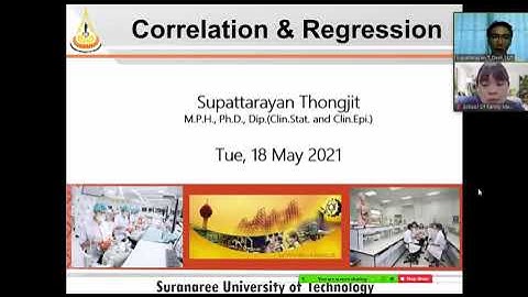 สถิติวิเคราะห์ความสัมพันธ์; บ่งบอกสาเหตุ; การทำนาย  ..Correlation and Regreession (Basic)