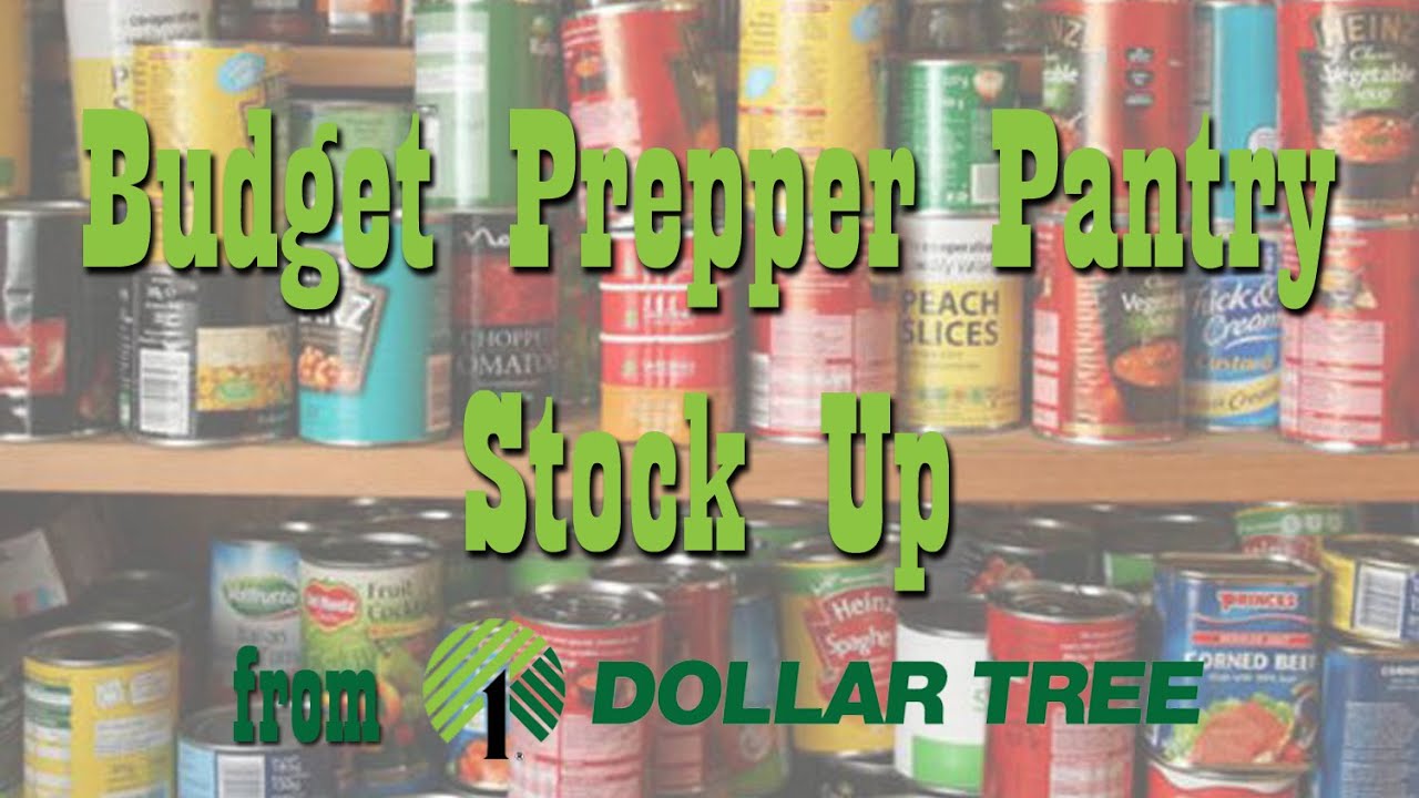 Dollar store prepping — a cheap, convenient way to start an emergency food  and supplies stash