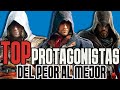 TOP: Assassin´S Creed - Del Peor al Mejor Protagonista de la Saga