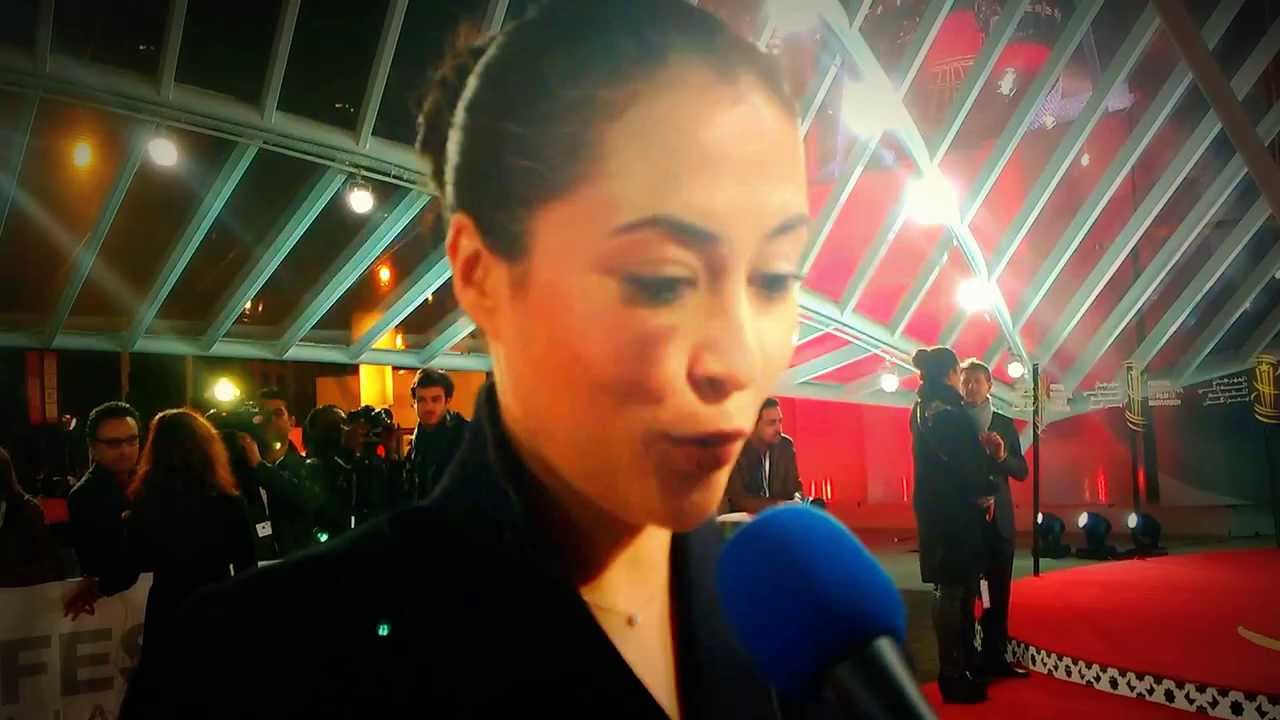 Anas au  Red Carpet du FIFM 2013