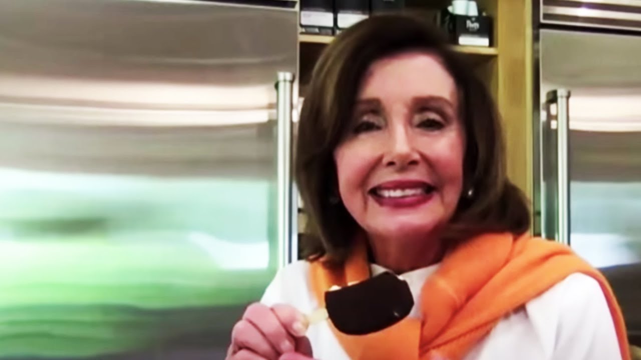 Nancy Pelosi S Ballin Ice Cream Fridge Youtube