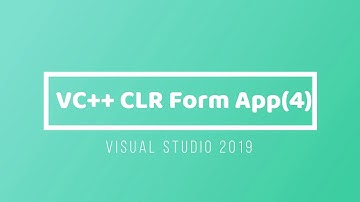 VC++ CLR Form APP(4) Reflection [Visual Studio 2019] C++/CLIでGUIプログラムを作る