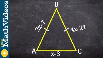How to determine the measure of an isosceles triangle ex 11