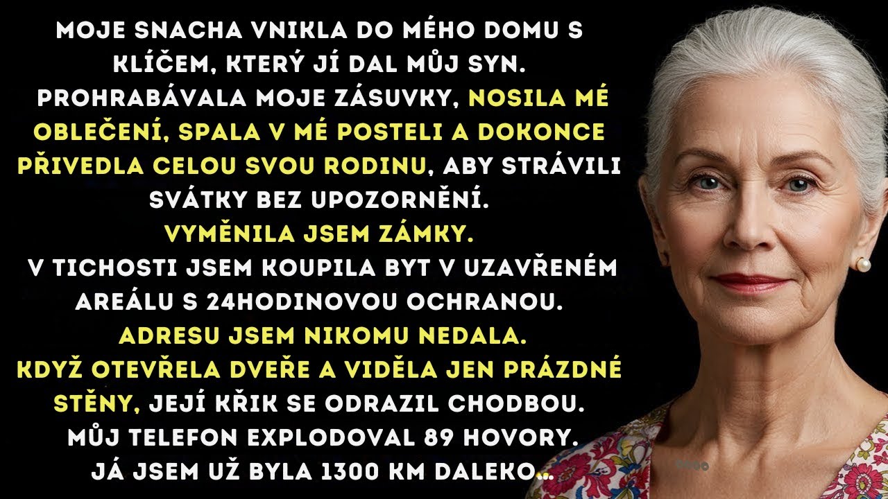 „Máš tolik pěkných věcí, které nikdo nevyužívá,“ řekla mi snacha, když jsem ji našla, jak se mi hrabe v šatníku. Stála jsem ve dveřích vlastní ložnice a nemohla se nadechnout. Bylo mi pětašedesát...
