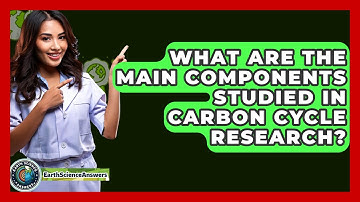 What Are The Main Components Studied In Carbon Cycle Research? - Earth Science Answers