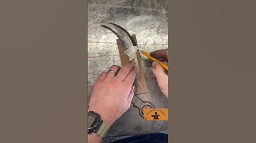 Forging a CS:GO Karambit #blacksmith #gamer #csgo #shorts #knifemaking #forging