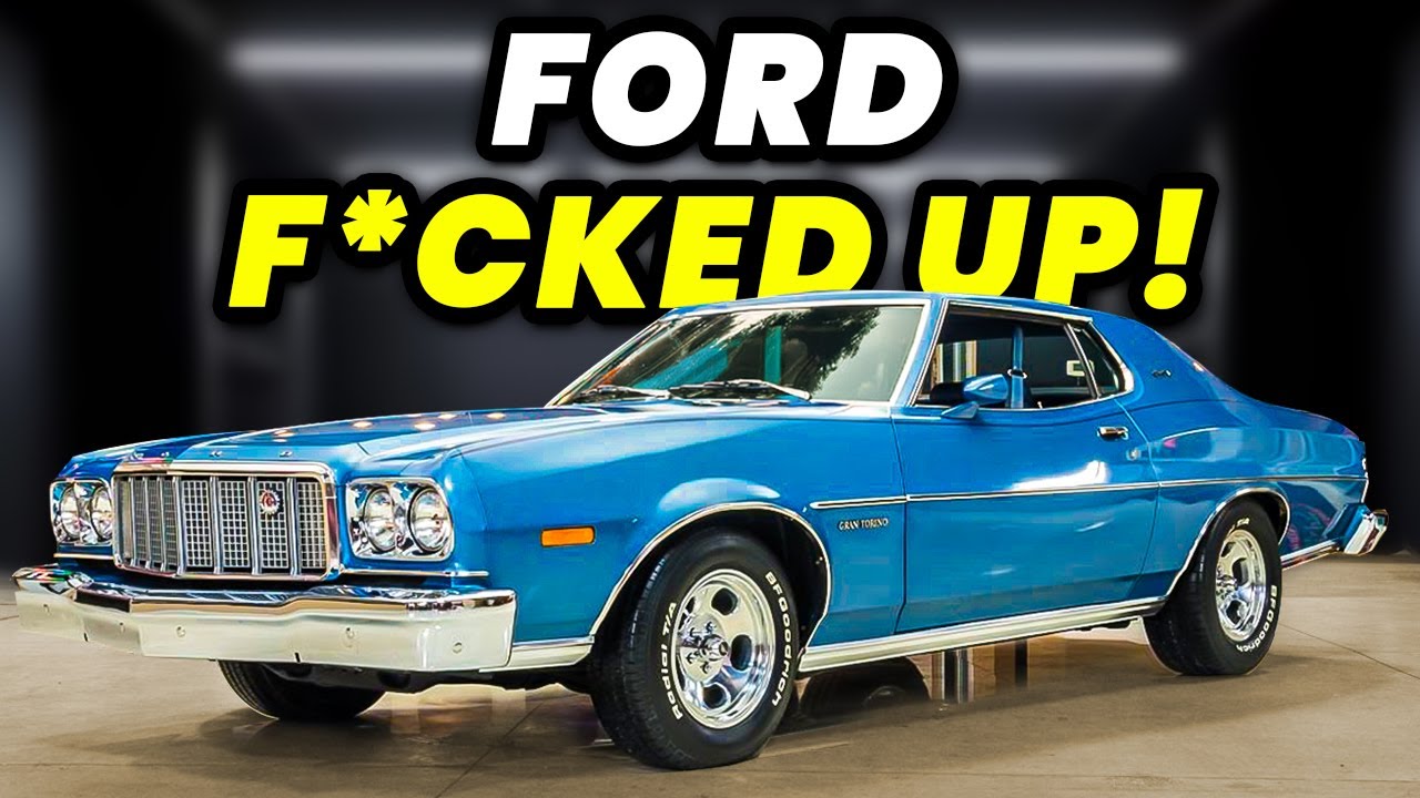 12 UGLIEST FORD Muscle Cars In History! - YouTube